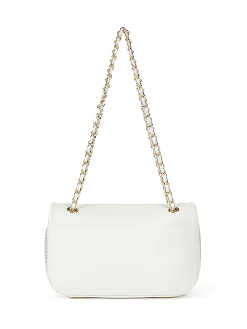 KIM Bolso convertible con malla metálica blanco - Bolsos Mujer
