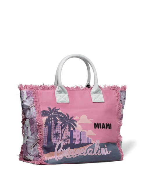 SUMMER Bolsa de lona con estampado Miami - Bolsos Mujer