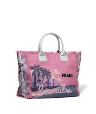 BRACCIALINI SUMMER Bolsa de lona con estampado Miami - Bolsos Mujer - 2
