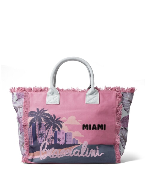 SUMMER Bolsa de lona con estampado Miami - Bolsos Mujer