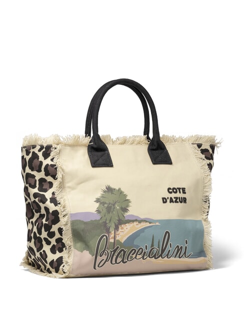 SUMMER Bolsa de lona con estampado Costa Azul - Bolsos Mujer