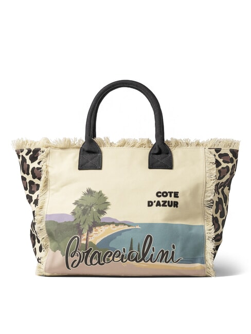 SUMMER Bolsa de lona con estampado Costa Azul - Bolsos Mujer