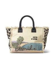 BRACCIALINI SUMMER Bolsa de lona con estampado Costa Azul - Bolsos Mujer - 3