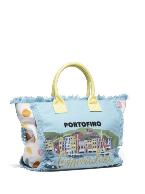 SUMMER Bolsa de lona con estampado Portofino - Bolsos Mujer