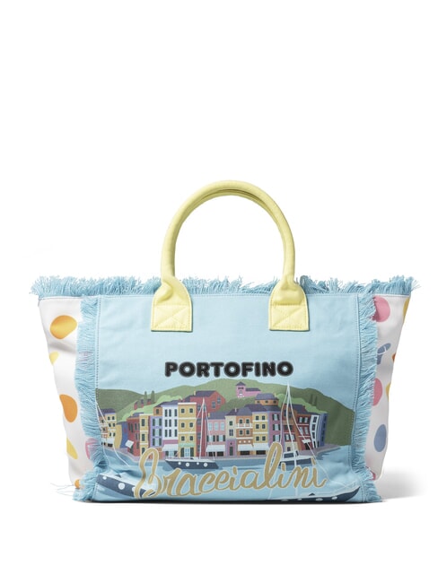 SUMMER Bolsa de lona con estampado Portofino - Bolsos Mujer