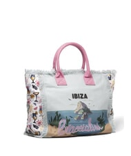 BRACCIALINI SUMMER Bolsa de lona con estampado Ibiza - Bolsos Mujer - 2