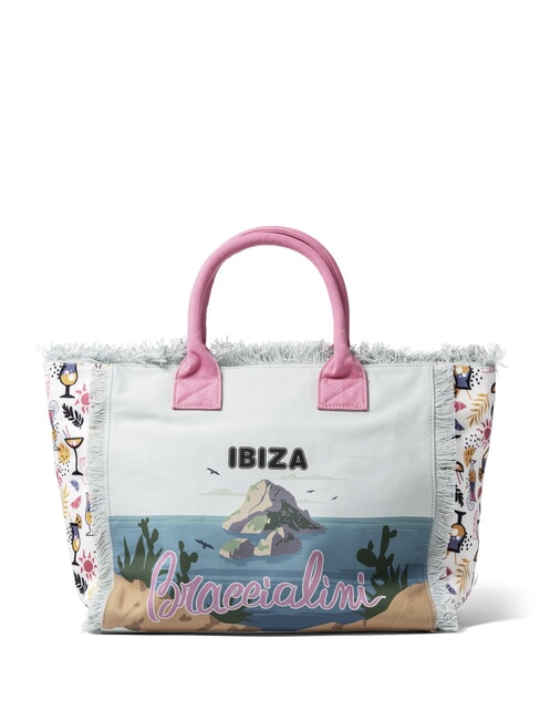 SUMMER Bolsa de lona con estampado Ibiza - Bolsos Mujer