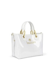 BRACCIALINI BETH JELLY Bolso pequeño y brillante con bolsa blanco - Bolsos Mujer - 3