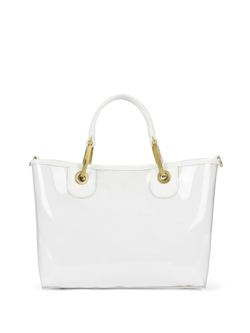 BETH JELLY Bolso pequeño y brillante con bolsa blanco - Bolsos Mujer