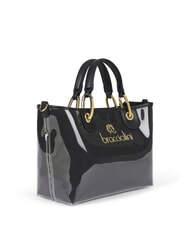 BRACCIALINI BETH JELLY Bolso peque&ntilde;o y brillante con bolsa negro - Bolsos Mujer - 3