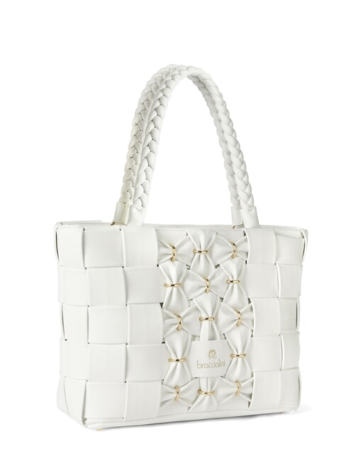 ICONS Bolso de compras de hombro blanco - Bolsos Mujer