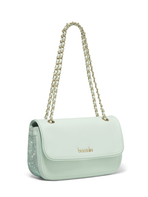 KIM Bolso convertible con malla metálica celestial - Bolsos Mujer