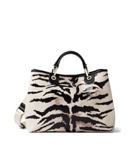 BRACCIALINI BETH PRINT Bolso grande con clutch tigre - Bolsos Mujer - 2