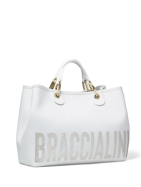 BETH SPECIAL Bolso grande con clutch blanco - Bolsos Mujer