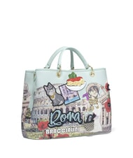 BRACCIALINI CARTOLINE Bolso ROMA con bandolera - Bolsos Mujer