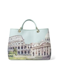 BRACCIALINI CARTOLINE Bolso ROMA con bandolera multi - Bolsos Mujer - 3