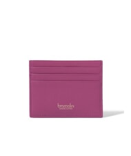 BRACCIALINI BASIC Tarjetero plano de cuero rojo - Carteras Mujer - 2