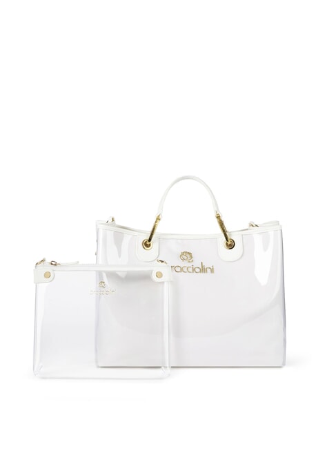 BETH JELLY Bolso brillante con bolsa blanco - Bolsos Mujer