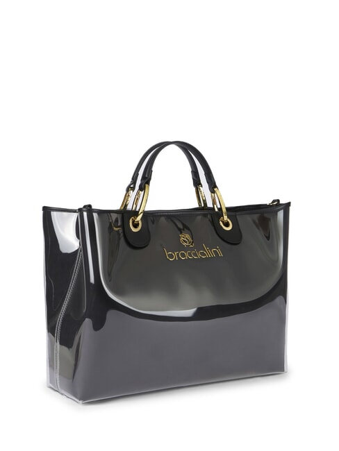 BETH JELLY Bolso brillante con bolsa negro - Bolsos Mujer