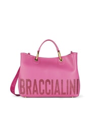 BRACCIALINI BETH SPECIAL Bolso grande con clutch fucsia - Bolsos Mujer - 2