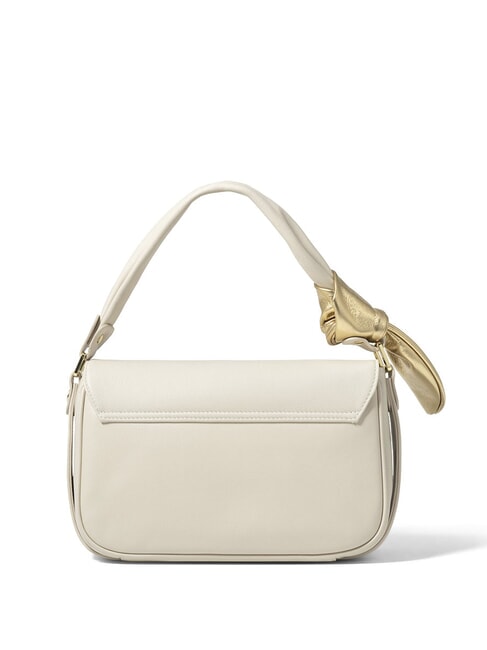 GRETA Bolso de piel con bandolera beige - Bolsos Mujer