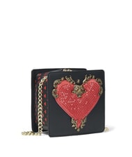 BRACCIALINI SHAPE Micro bolso con corazón y pedrería - Bolsos Mujer