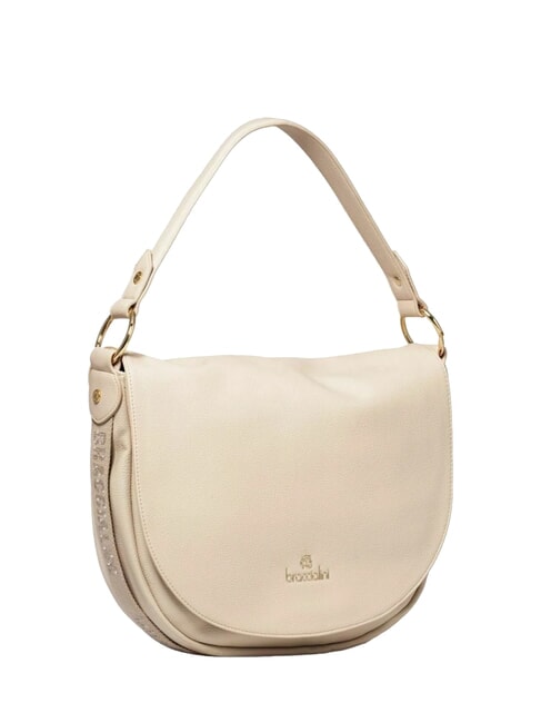 GISELLE Bolso de hombro con correa para el hombro beige - Bolsos Mujer