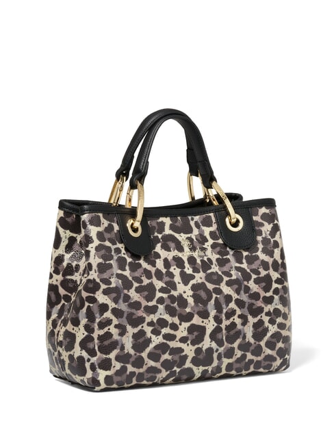 BETH SPECIAL Bolso mediano con clutch leopardo - Bolsos Mujer