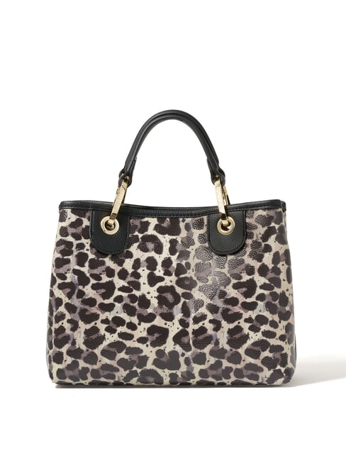 BETH SPECIAL Bolso mediano con clutch leopardo - Bolsos Mujer