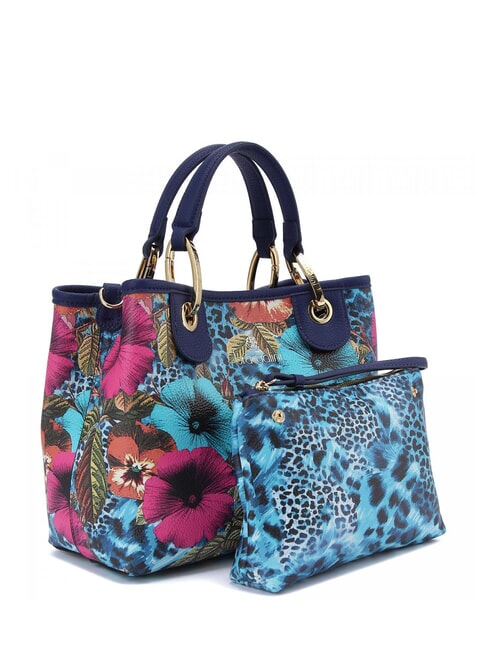 BETH SPECIAL Bolso mediano con clutch flor - Bolsos Mujer