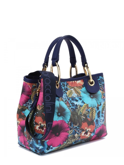 BETH SPECIAL Bolso mediano con clutch flor - Bolsos Mujer