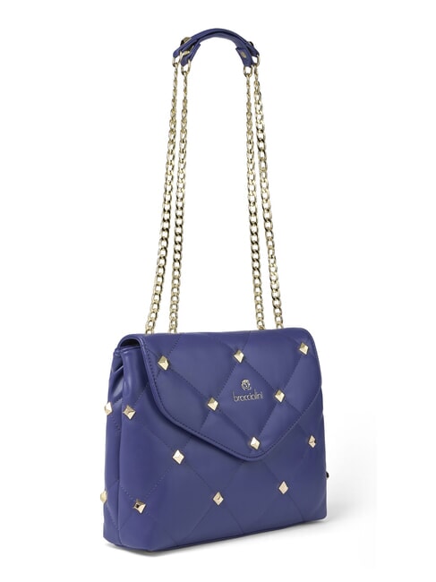 QUILT Bolso de hombro convertible azul - Bolsos Mujer
