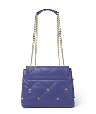 BRACCIALINI QUILT Bolso de hombro convertible azul - Bolsos Mujer - 3