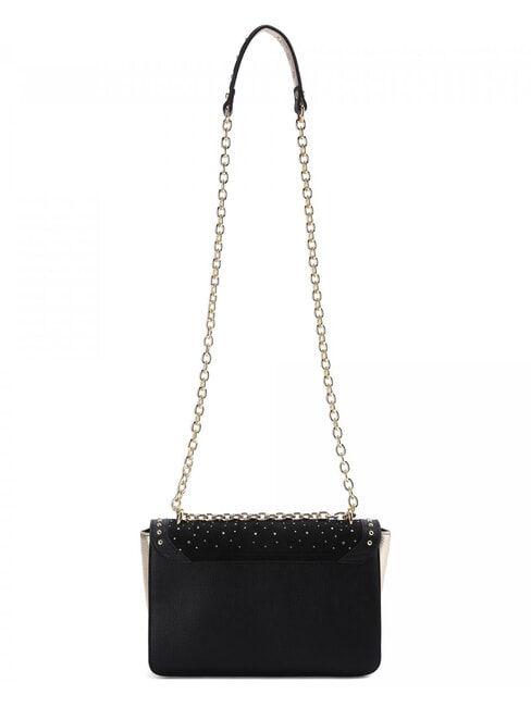 ROCK Bolso convertible con solapa negro - Bolsos Mujer