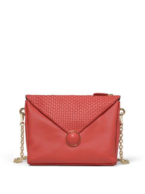 NAOMI Bolso de hombro de piel rojo - Bolsos Mujer