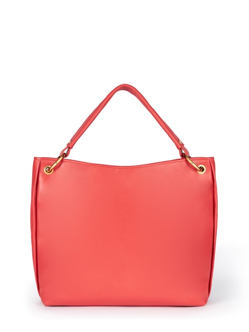 NAOMI Bolso de hombro tipo hobo de piel rojo - Bolsos Mujer