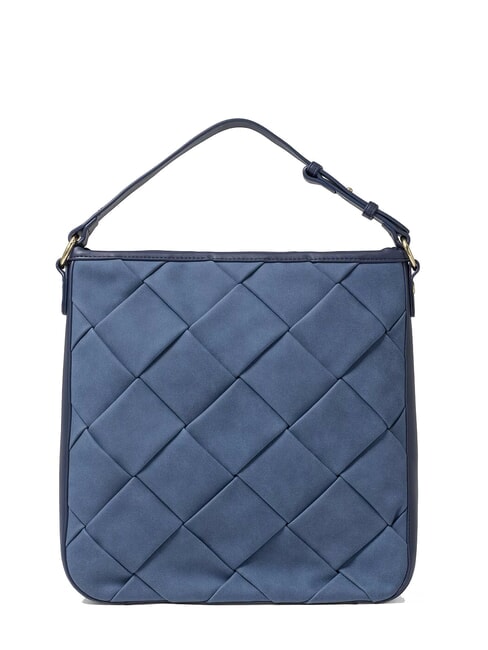 ICONS Bolso de hombro tipo hobo con correa para el hombro azul - Bolsos Mujer