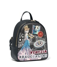BRACCIALINI CARTOLINE Mochila redonda VENICE - Bolsos Mujer