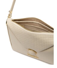BRACCIALINI NAOMI Bolso de hombro de piel beige - Bolsos Mujer - 4