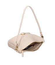 BRACCIALINI NAOMI Bolso de hombro de piel beige - Bolsos Mujer - 5