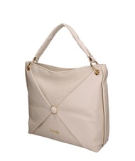 BRACCIALINI NAOMI Bolso de hombro tipo hobo de piel beige - Bolsos Mujer - 2