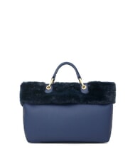 BRACCIALINI BETH FUR Bolso de mano con clutch azul - Bolsos Mujer - 4