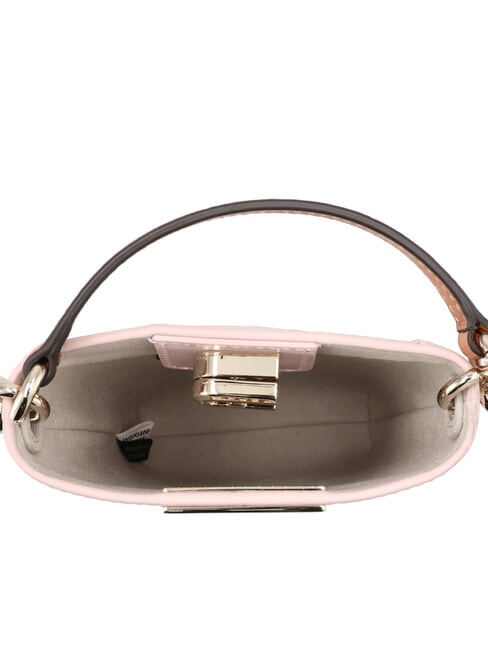 1927 Mini bolso de cuero tipo cubo cuarzo - Bolsos Mujer