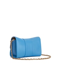 FURLA METROPOLIS Bolso bandolera en piel azul claro - Bolsos Mujer - 4