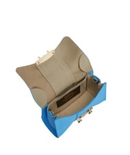FURLA METROPOLIS Bolso bandolera en piel azul claro - Bolsos Mujer - 5