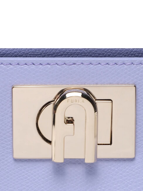 1927 Bolso mini Ares de piel estampado lilas - Bolsos Mujer