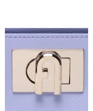 FURLA 1927 Bolso mini Ares de piel estampado lilas - Bolsos Mujer - 3