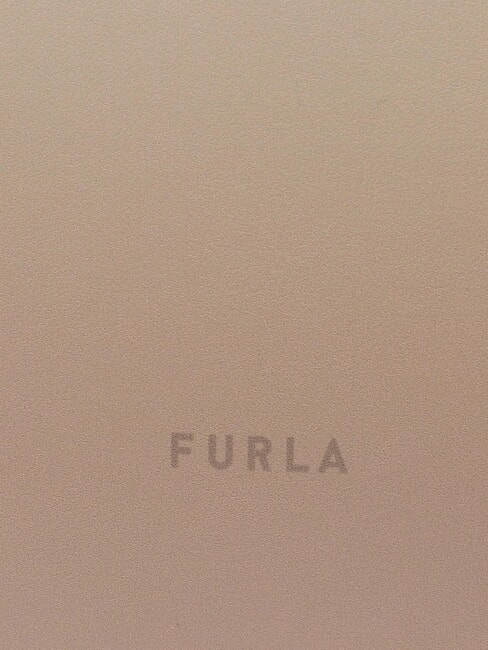 UNICA Bolso de hombro de piel tonos de malvavisco - Bolsos Mujer