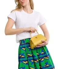 FURLA GENESI Mini bolso de piel con bandolera Miel - Bolsos Mujer - 4