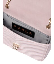 FURLA POP STAR Mini bolso convertible de napa acolchada ópalo - Bolsos Mujer - 6